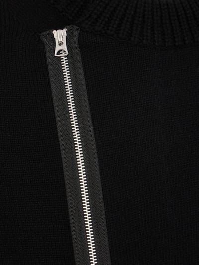 Sacai: 圆领拉链套头衫