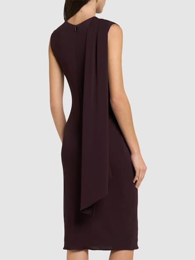 Tom Ford: Cr pe jersey dress with drape