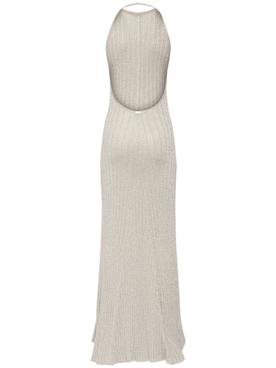 Tom Ford: Ribbed lam  knit maxi dress