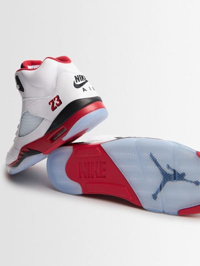 Jordan: High-top sneakers with contrast details