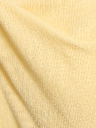 Aya Muse: Vestido largo de punto con abertura