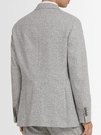 Brunello Cucinelli: 带尖领的双排扣外套