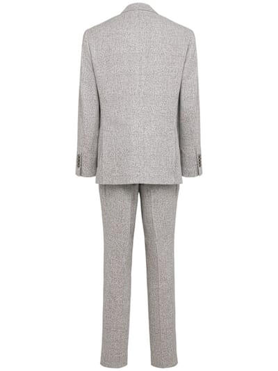 Brunello Cucinelli: 带尖领的双排扣外套