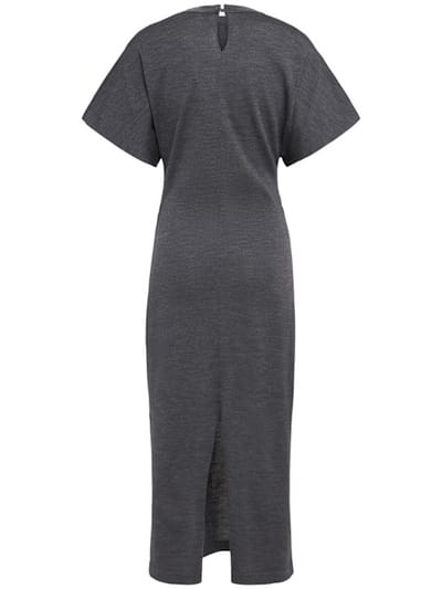 Brunello Cucinelli: Virgin wool midi dress