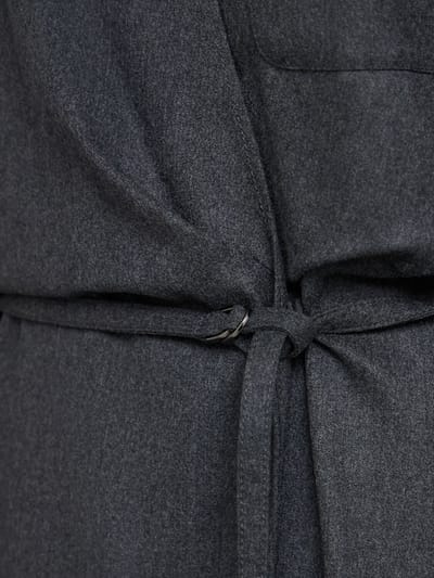 Brunello Cucinelli: Virgin wool midi wrap dress