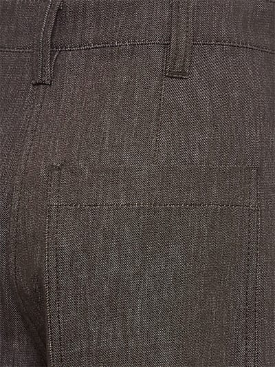 Brunello Cucinelli: 高腰宽腿牛仔裤