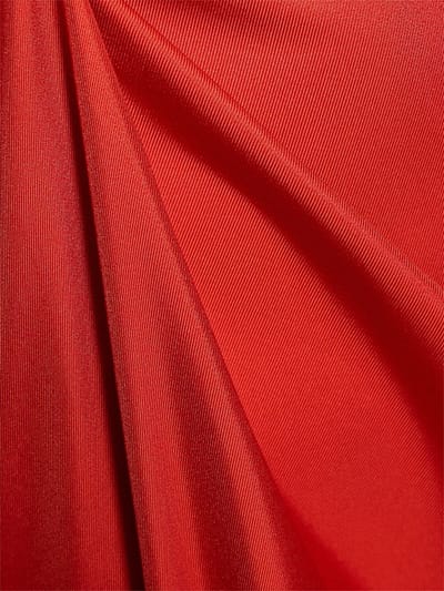 Loulou De Saison: Vestito lungo in seta con spacco