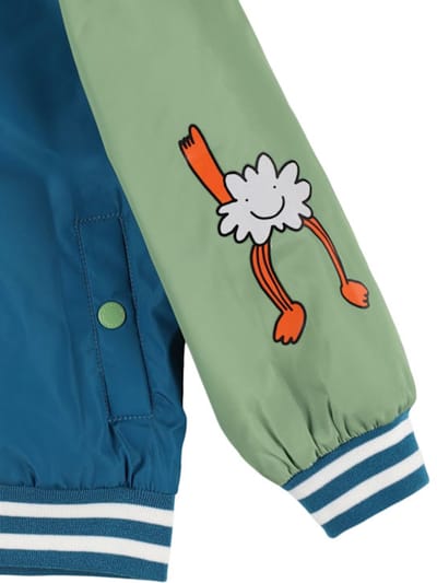 Stella McCartney Kids: 带补丁的尼龙夹克
