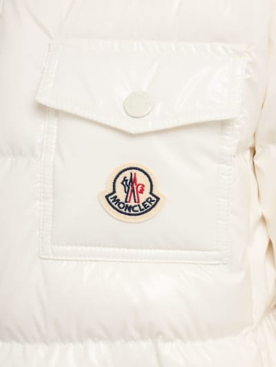 Moncler: 带帽短款羽绒夹克