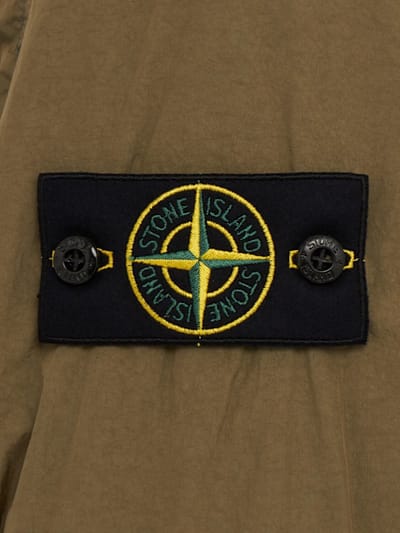 Stone Island: 带中央拉链的休闲夹克