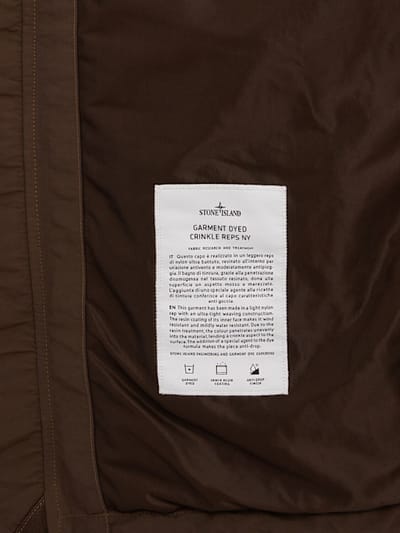 Stone Island: 带有中央闭合的连帽夹克