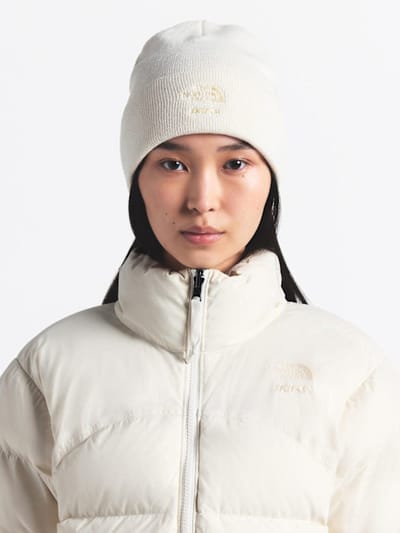 The North Face: 有 cuff 的针织帽