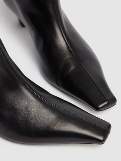 Khaite: 带方跟的 ankle boots