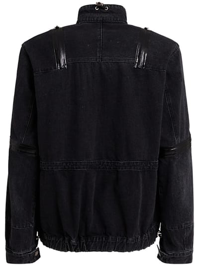 Sacai: 休闲夹克，带扣闭合