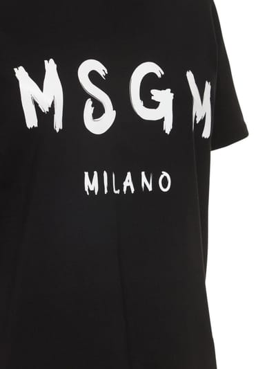 MSGM: logo印花t恤