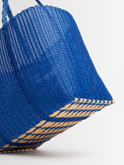 RAYAS COLLECTIVE: Tote with long handles and soft profile
