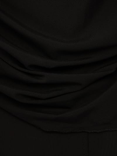 GESTUZ: Long dress with draping