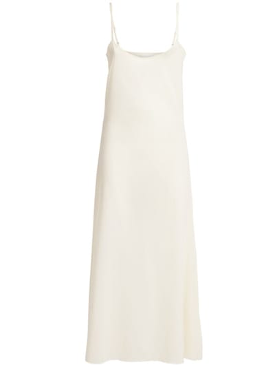 FABIANA FILIPPI: Long dress in openwork cotton knit