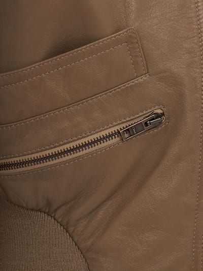 Chloé: 带有罗纹领口的飞行夹克