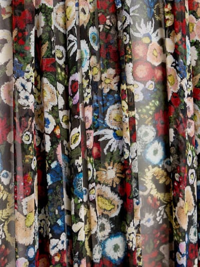 Khaite: Silk turtleneck maxi dress