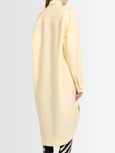 Khaite: Cotton shirt dress with buttons