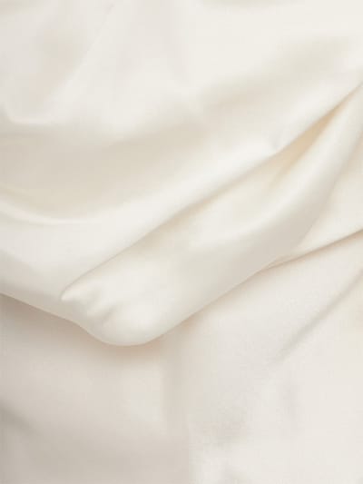 Giuseppe Di Morabito: Draped silk mini dress