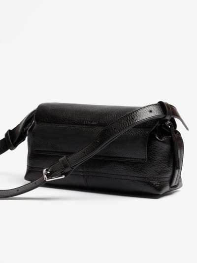 Lemaire: Schultertasche Small Gear aus genarbtem Leder