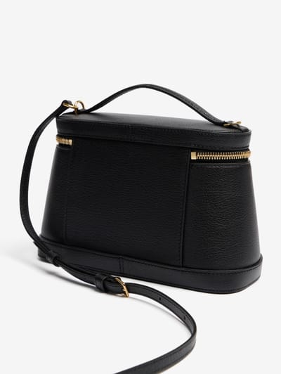 Jacquemus: Henkeltasche Le Petit Vanity aus Leder