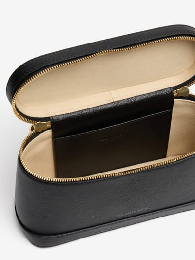 Jacquemus: Henkeltasche Le Petit Vanity aus Leder
