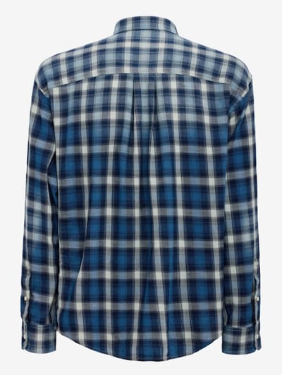 Dsquared2: D2 washed check cotton shirt