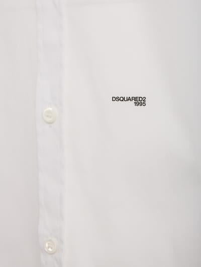 Dsquared2: Relax Dan cotton stretch shirt