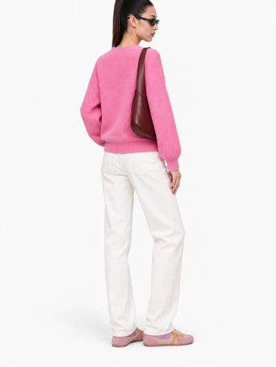 MSGM: Cardigan a coste con scollo a V