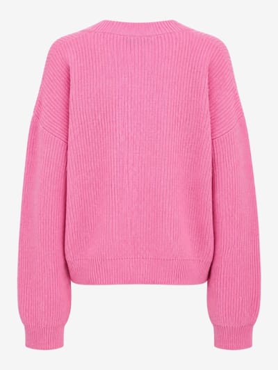 MSGM: Cardigan a coste con scollo a V