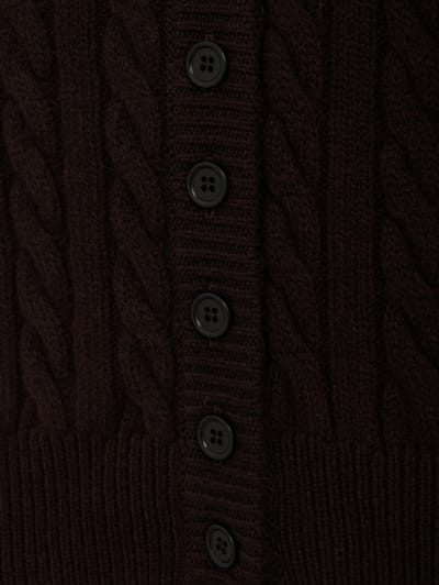 MSGM: Cardigan a trecce