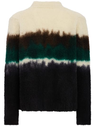Sacai: Chusen-Dyed Knit Cardigan