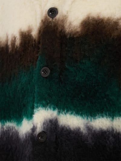 Sacai: Chusen-Dyed Knit Cardigan