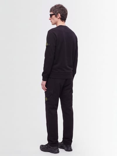 Stone Island: 棉质圆领卫衣