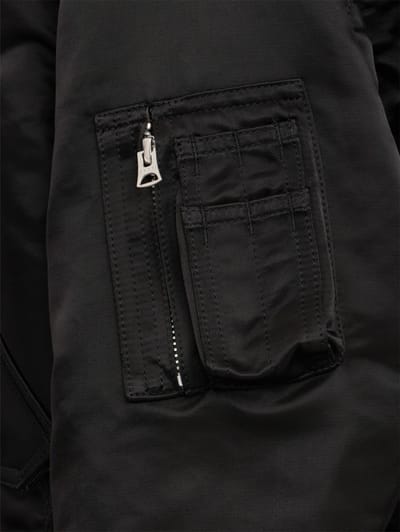 Sacai: Cotton Nylon Twill Blouson