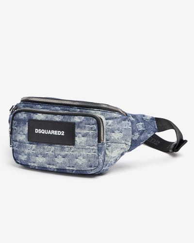Dsquared2: D2 Monogram nylon Belt Bag