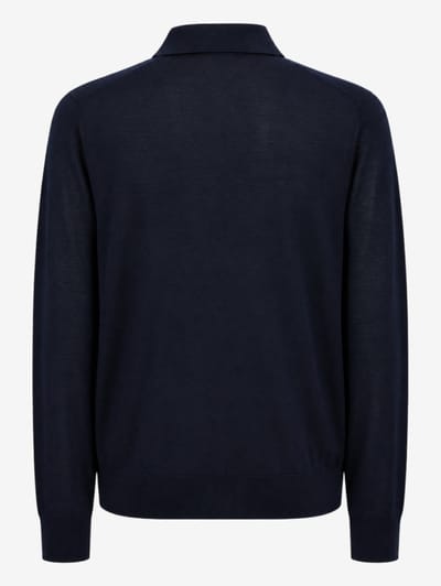 Dsquared2: D2 Upside Down Long Sleeves Polo