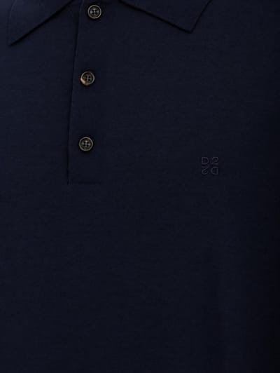 Dsquared2: D2 Upside Down Long Sleeves Polo