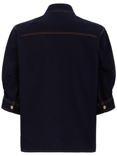 Sacai: Denim Shirt