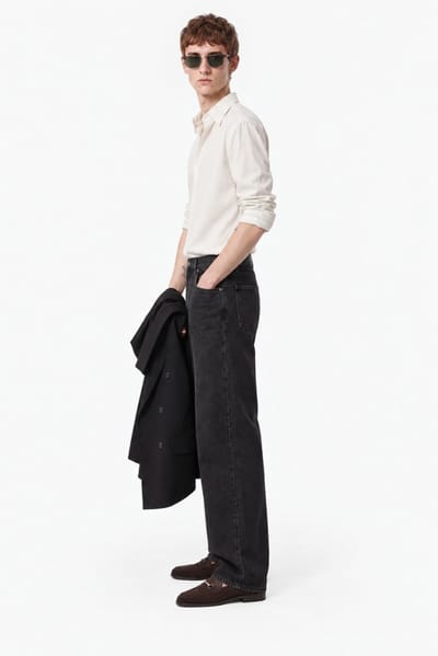 Dsquared2: Easy Slim Pin Collar Shirt