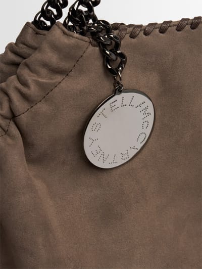 Stella McCartney: 法贝拉仿麂皮抽绳包