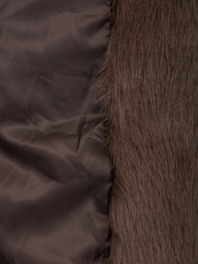 LA PISCINE: Veste en fausse fourrure