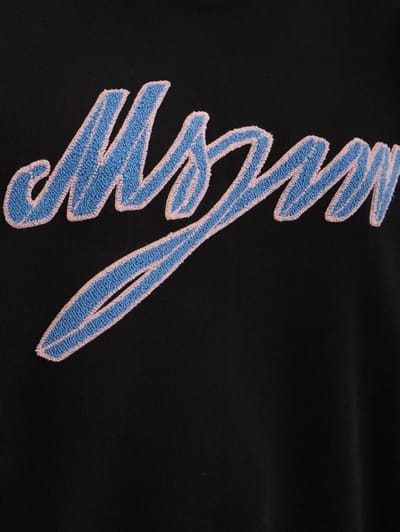 MSGM: Logo printed hoodie