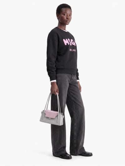 MSGM: Printed logo sweatshirt