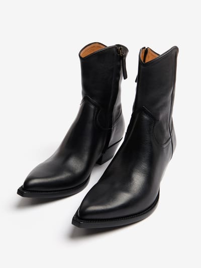 Buttero: Flee leather ankle boots