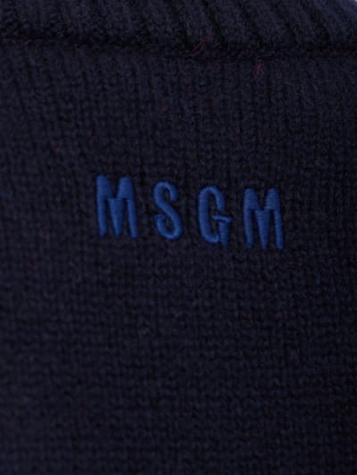 MSGM: Oversize v-neck vest