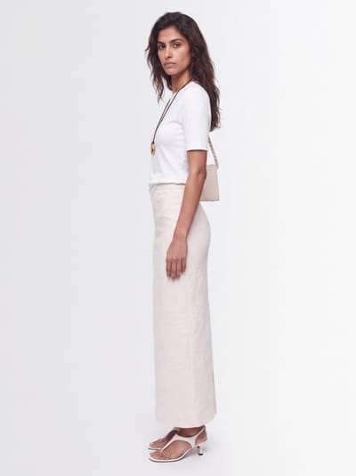 Giuseppe Di Morabito: Cotton blend long skirt